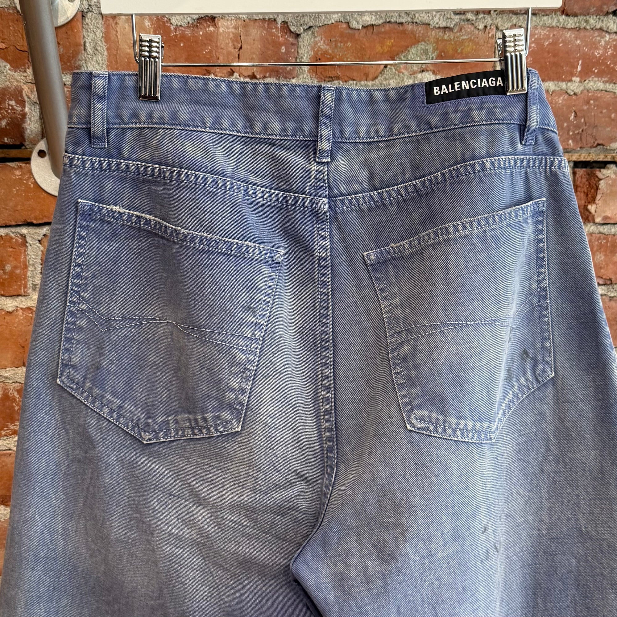 BALENCIAGA SS23 LOOSE FIT WORKWEAR DENIM ‘FRENCH BLUE’