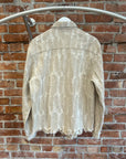 KAPITAL FEATHER DENIM JACKET ‘WHITE’