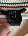 GUCCI TOM FORD SHERRY LINE KNIT SWEATER ‘IVORY’