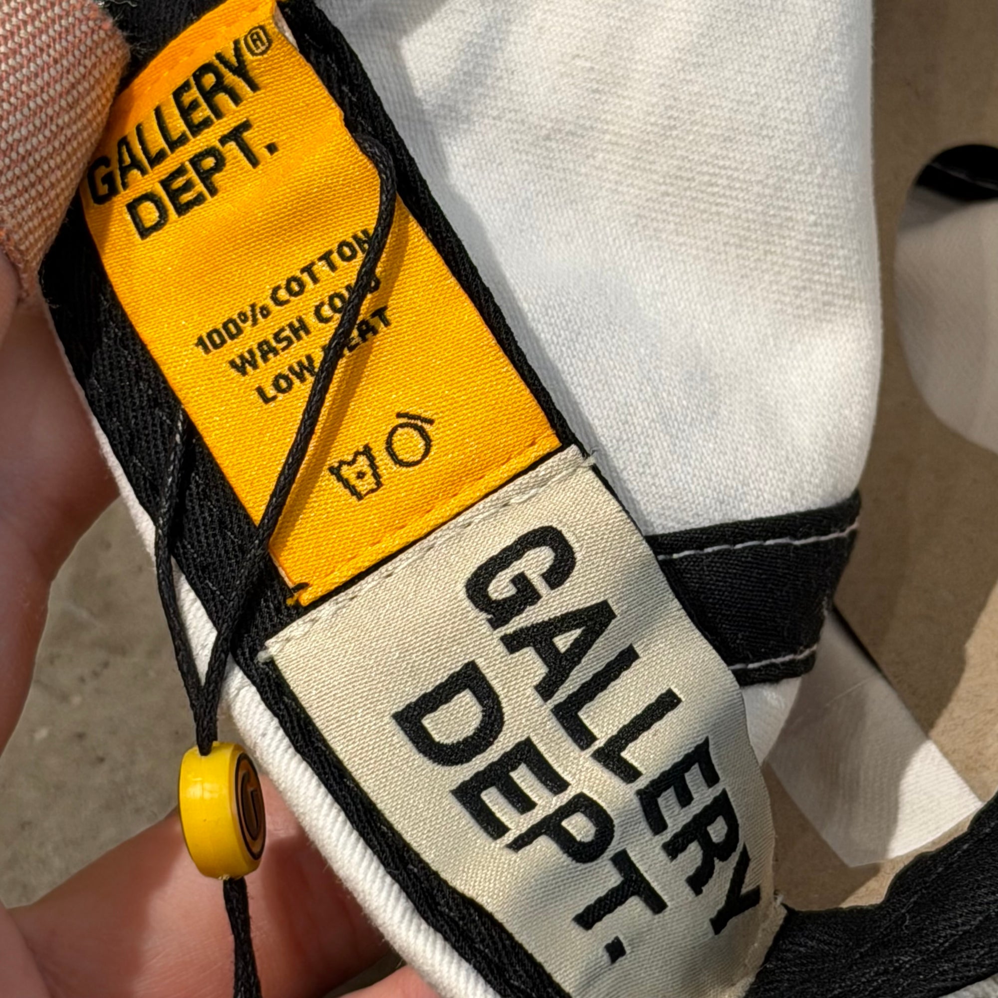 GALLERY DEPT. CLASSIC LOGO HAT ‘WHITE’
