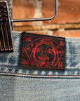 EVISU INTERNATIONAL STITCH GULL DENIM 'VINTAGE BLUE'