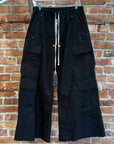 RICK OWENS SS23 EDFU CARGO BELAS PANTS ‘BLACK’