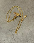 VIVIENNE WESTWOOD GEOMETRIC NECKLACE ‘GOLD’