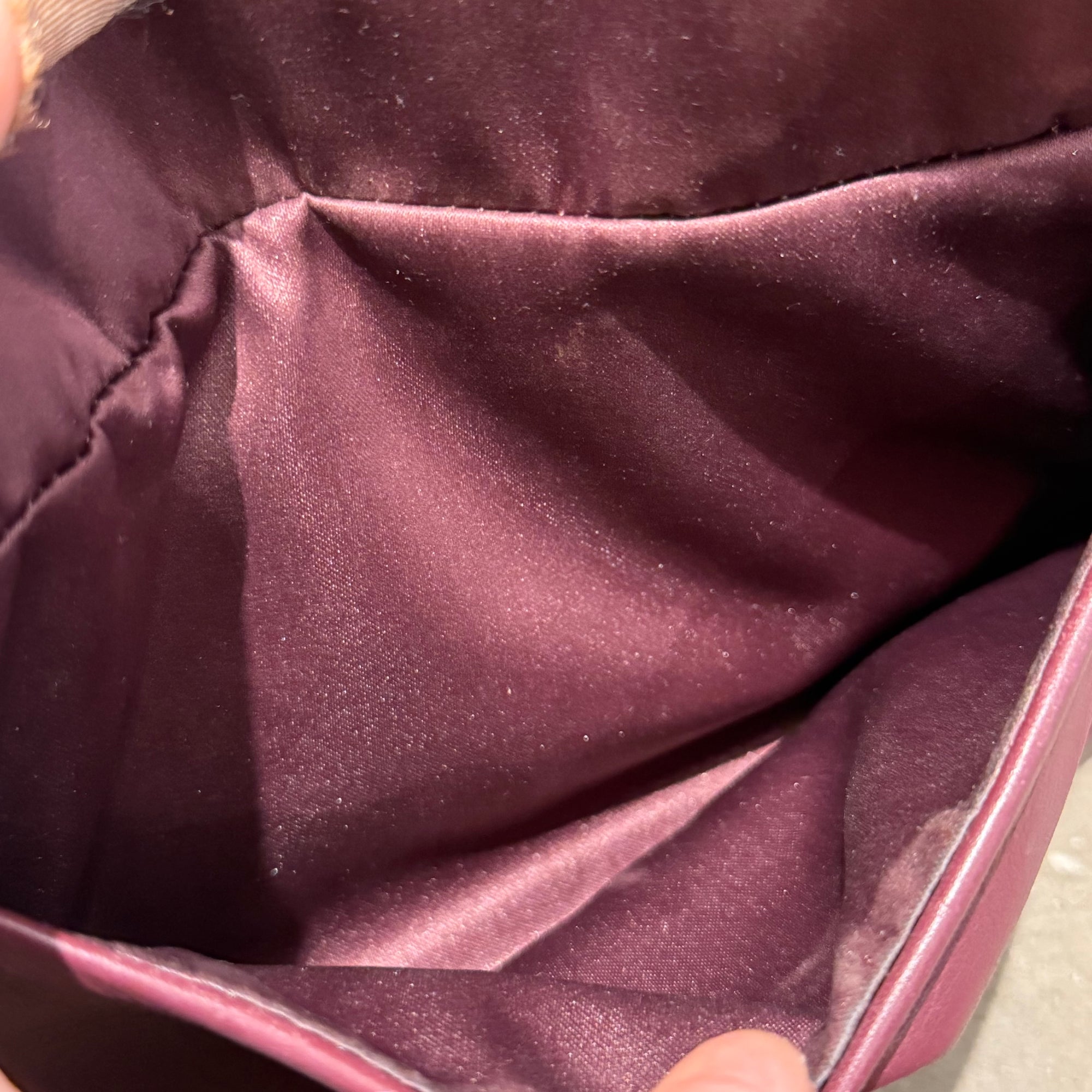 COACH BELTED CAMERA BAG ‘BURGUNDY’