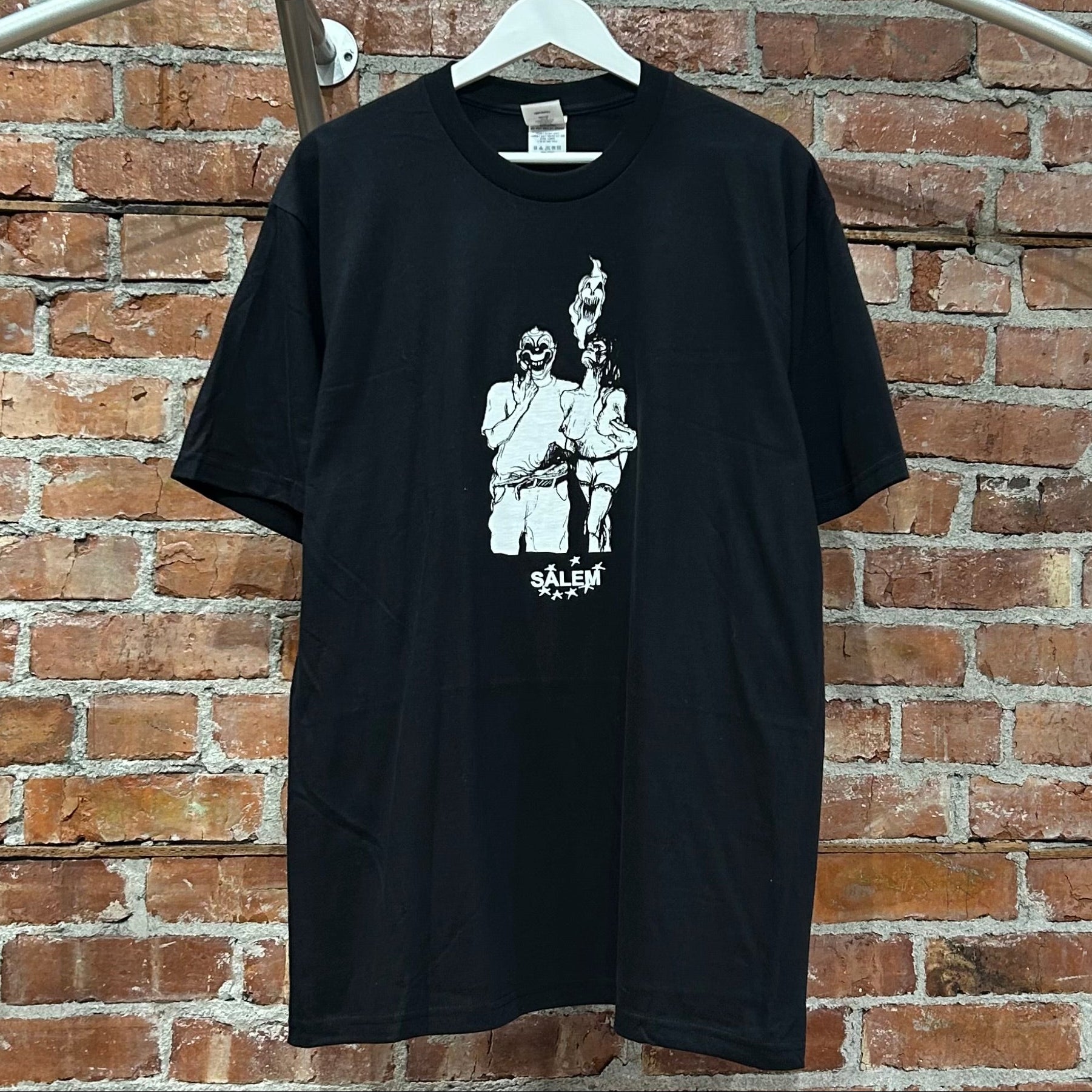 SUPREME SS26 SALEM TEE ‘BLACK’