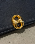 GUCCI WAVE BUCKLE LONG WALLET ‘BLACK’