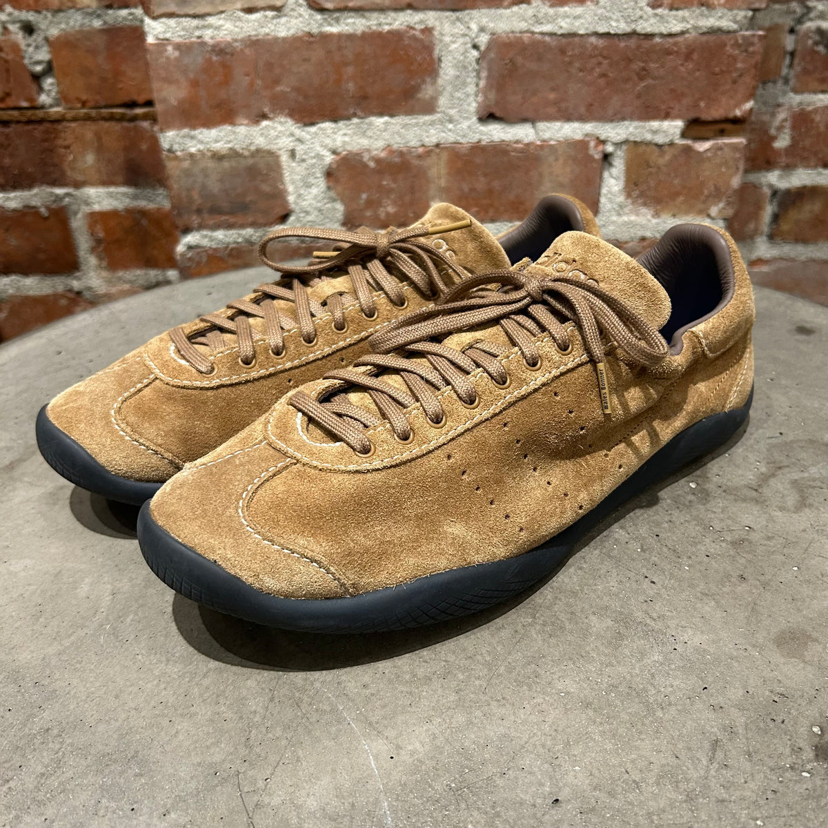 WALES BONNER X ADIDAS KARINTHA SUEDE LO SNEAKERS ‘CARAMEL’