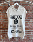 RAF SIMONS REDUX KOLLAPS SLEEVELESS HOODIE ‘WHITE’