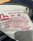 EVISU MULTIPOCKET DAICOCK DENIM 'INDIGO'