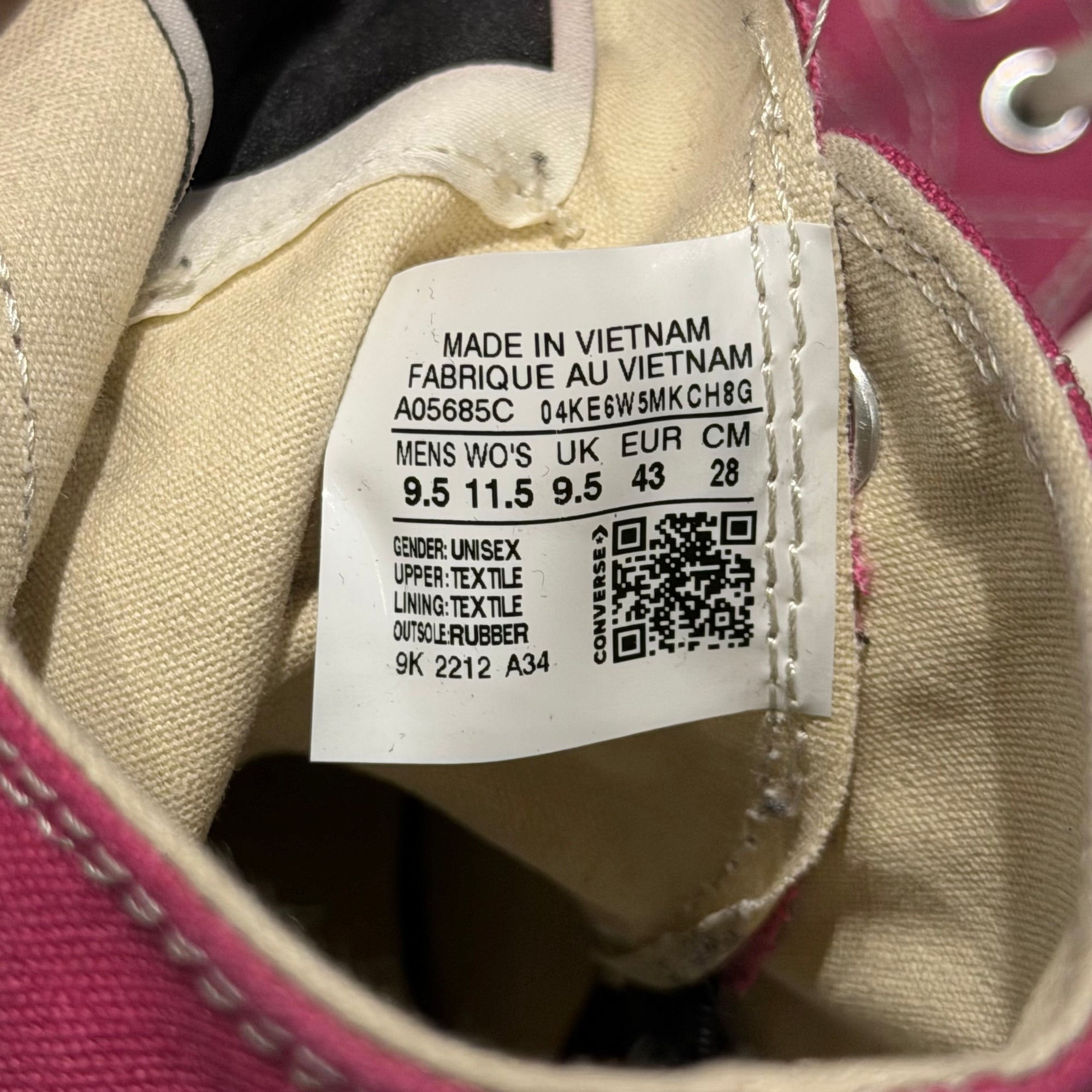 RICK OWENS X CONVERSE TURBODRK SNEAKERS ‘PINK’