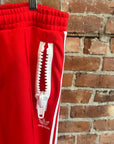 ADIDAS X JEREMY SCOTT MEGAZIP TRACK PANTS ‘RED’