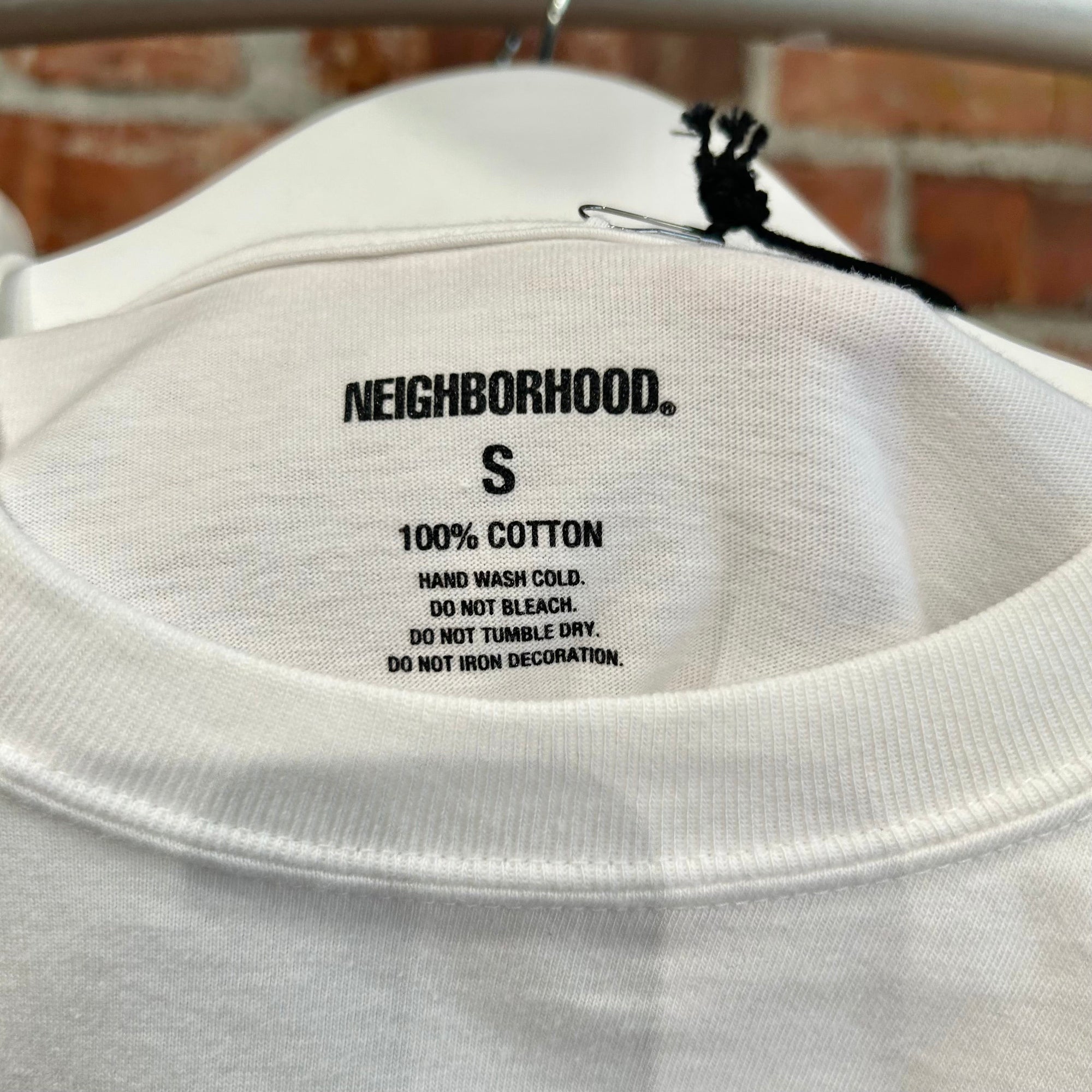 NEIGHBORHOOD TOKYO BOX LOGO 1994 LONG SLEEVE ‘WHITE’