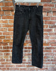 JAPANESE ARCHIVE STRAIGHT LEG DENIM JEANS ‘BLACK’