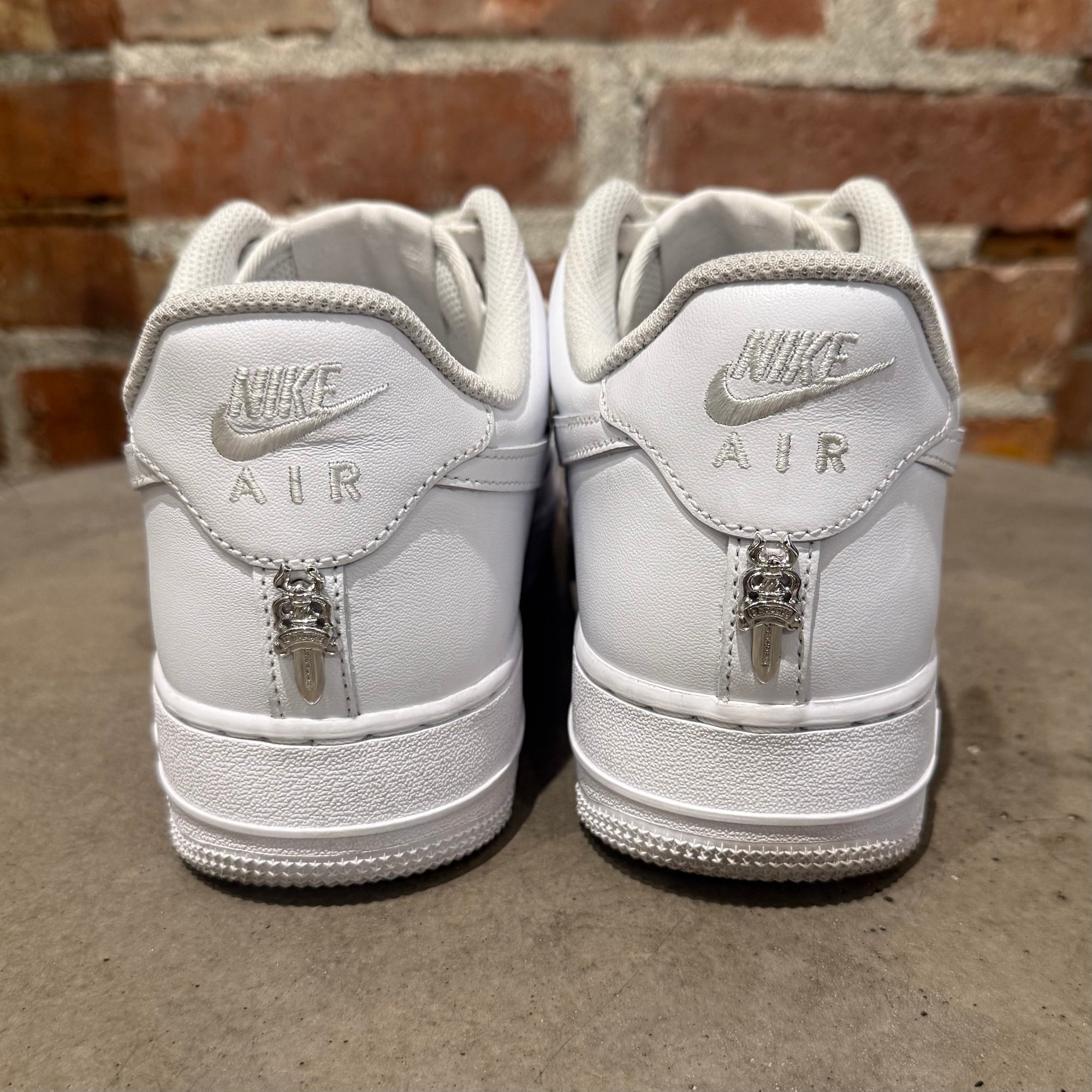 CHROME HEARTS AIR FORCE 1 LOW SNEAKERS ‘WHITE’