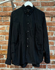 COMME DES GARÇONS BLACK BUTTON UP ‘BLACK’