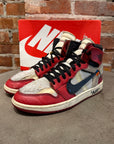OFF WHITE X JORDAN 1 "THE 10" CHICAGO HIGH SNEAKERS ‘WHITE/RED’