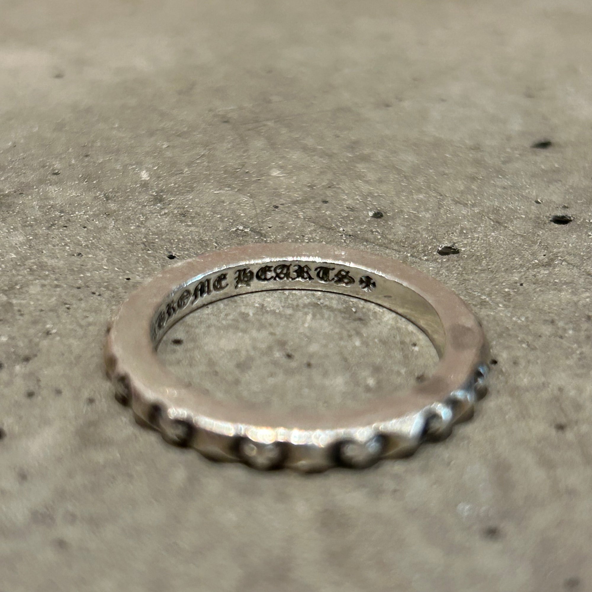 CHROME HEARTS TFP TRUE F*CKING PUNK RING 'SILVER'