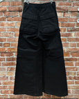 RICK OWENS FW23 LUXOR MOLESKIN CARGO BELA PANTS ‘BLACK’