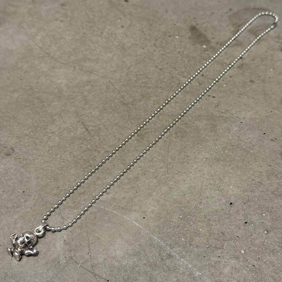 CHROME HEARTS FOTI HARRIS TEETER NECKLACE ‘SILVER’