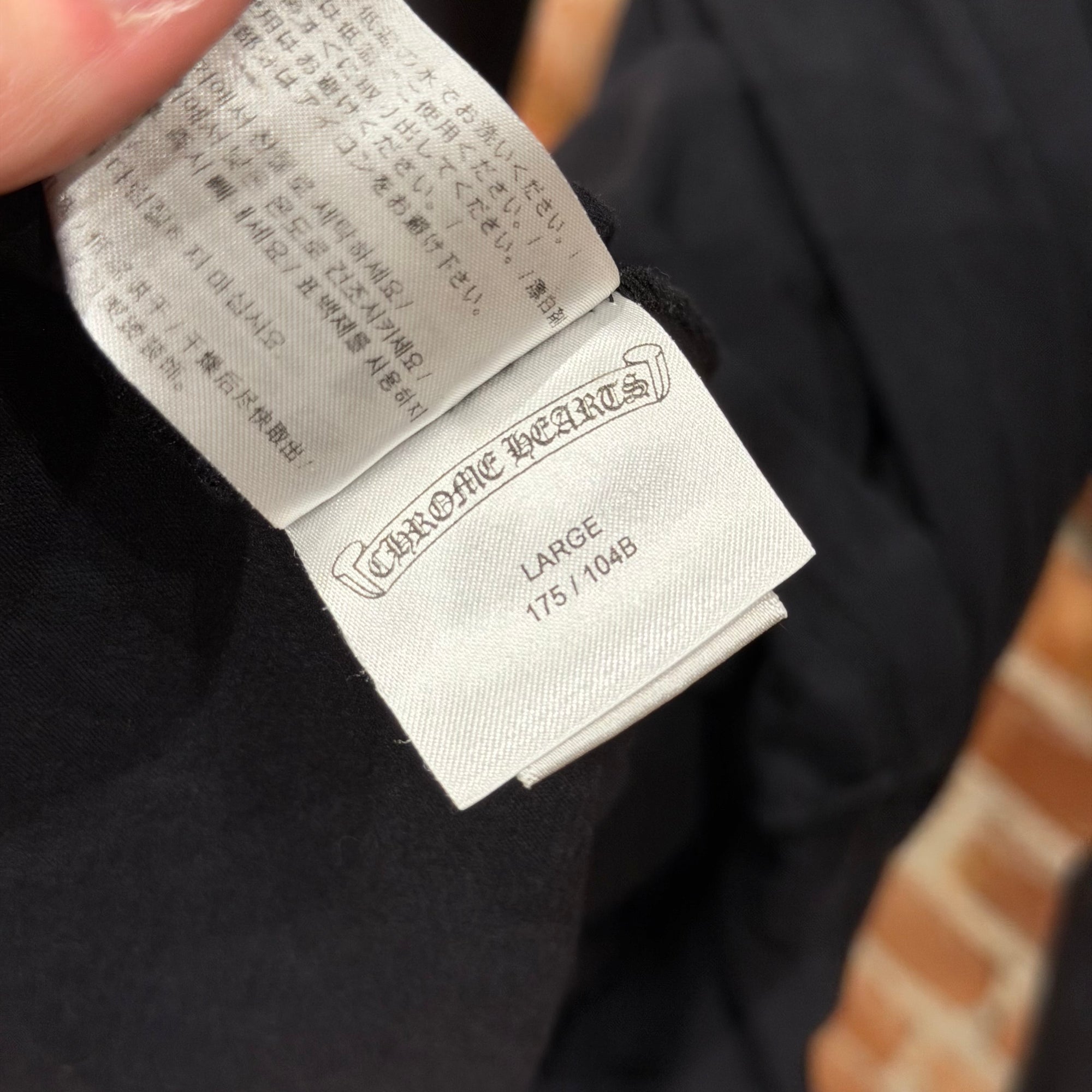 CHROME HEARTS BOOST LONGSLEEVE ‘BLACK’