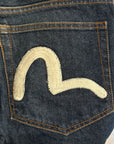 EVISU CHAINSTITCH GULL SHORTS 'INDIGO'