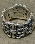 DEAL DESIGN FULL GATE RING 'SILVER'