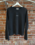 ACNE STUDIOS PETITE LOGO LONGSLEEVE ‘SLATE’