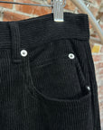 RICK OWENS FW25 CONCORDIAN CORDUROY BOLAN BANANA PANTS ‘BLACK’