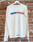 CHROME HEARTS AMERICAN FLAG LONGSLEEVE ’WHITE’