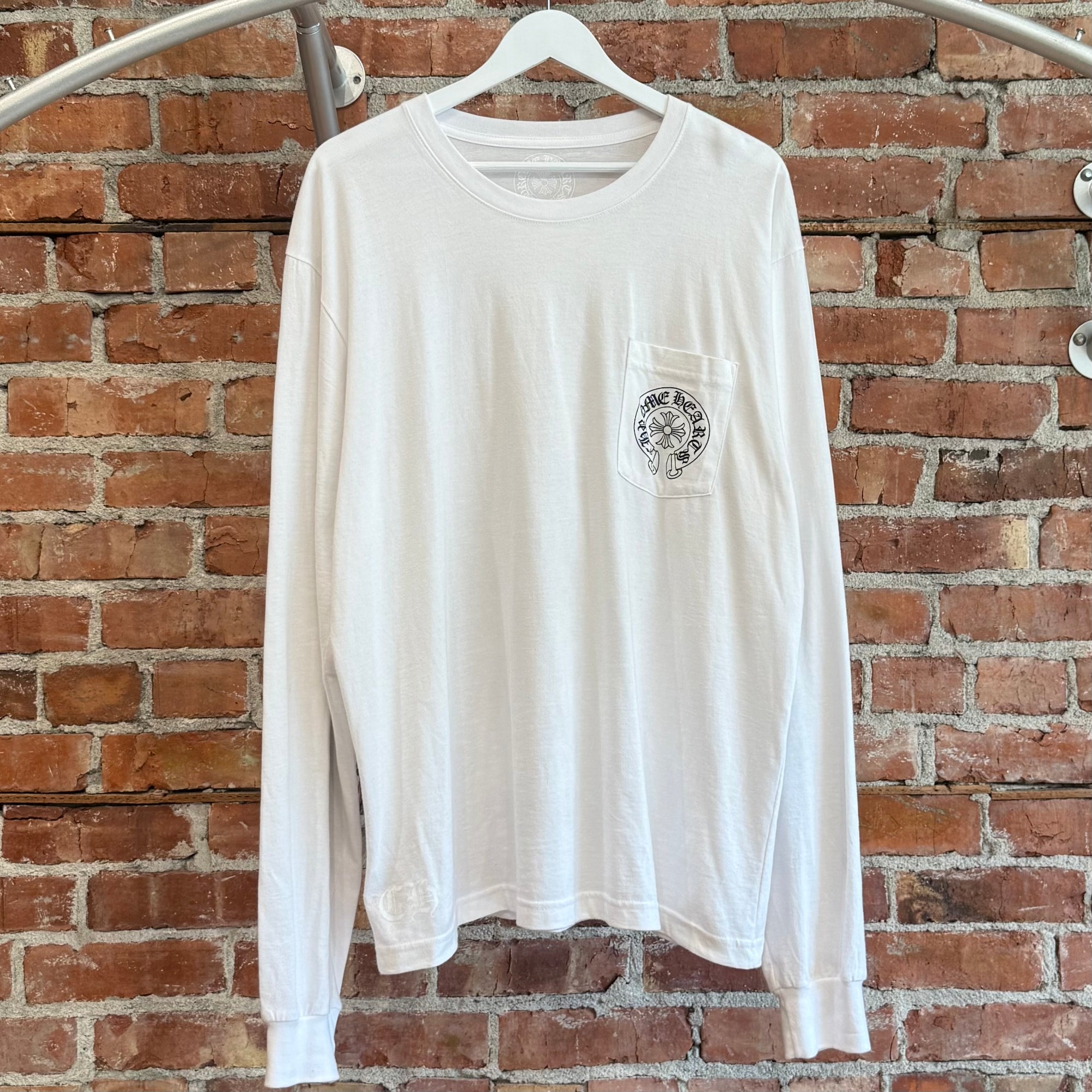 CHROME HEARTS LAS VEGAS FLORAL LONGSLEEVE ’WHITE’