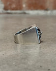CHROME HEARTS PLUS CROSS BLOCK RING ‘SILVER’