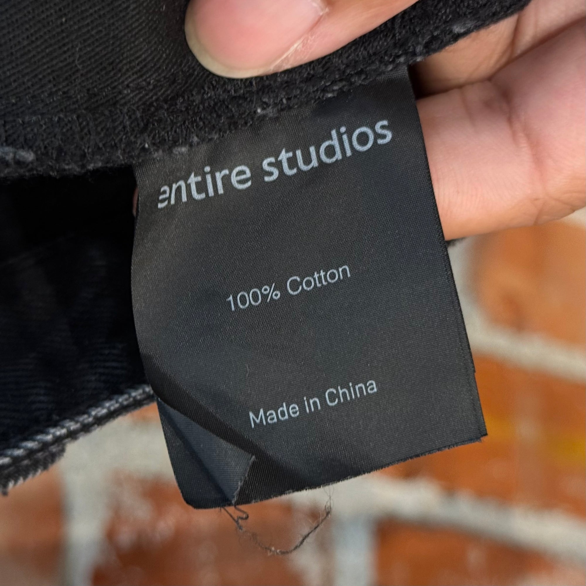 ENTIRE STUDIOS BAGGY WIDE LEG DENIM ‘SLATE’
