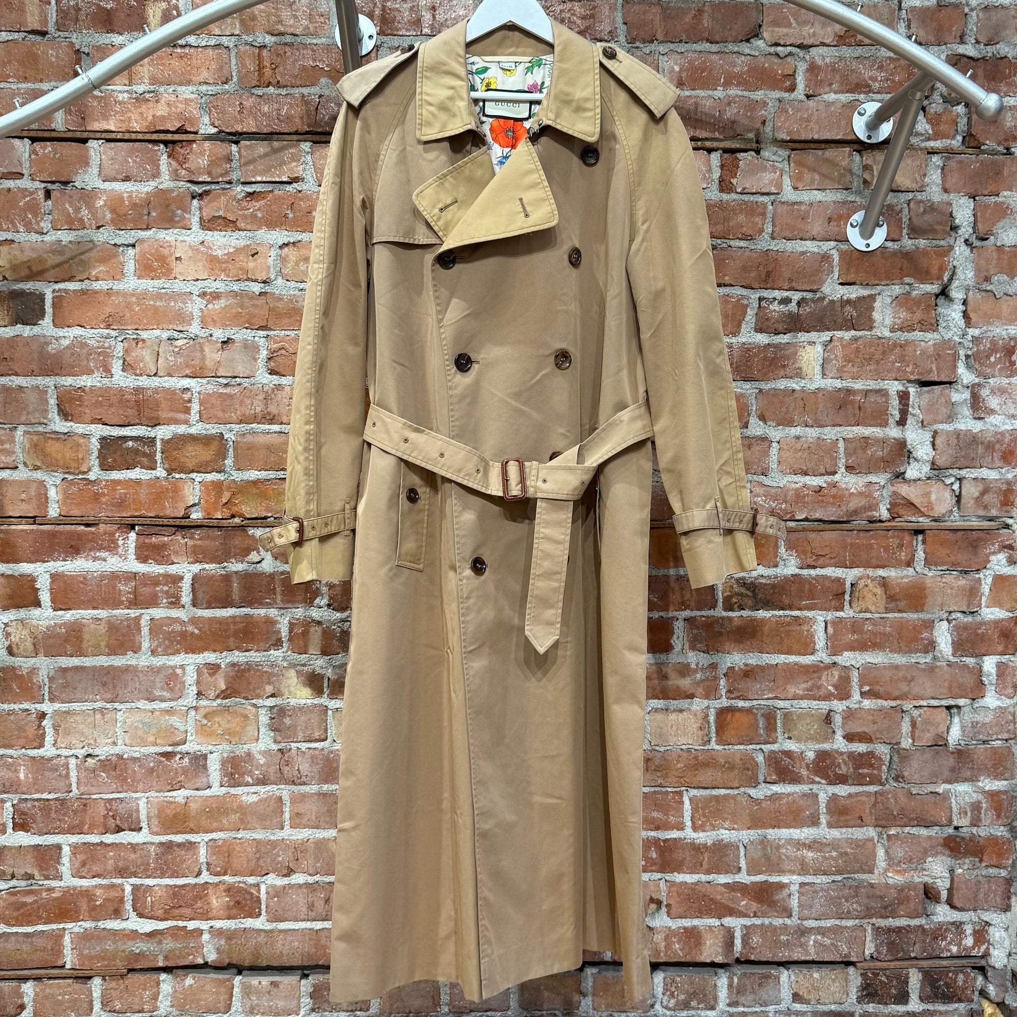 GUCCI SS19 RUNWAY CHATEAU MARMONT TRENCH COAT ‘BEIGE’
