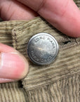 LORO PIANA JARNO STRAIGHT LEG CORDUROY PANTS ‘DUST'