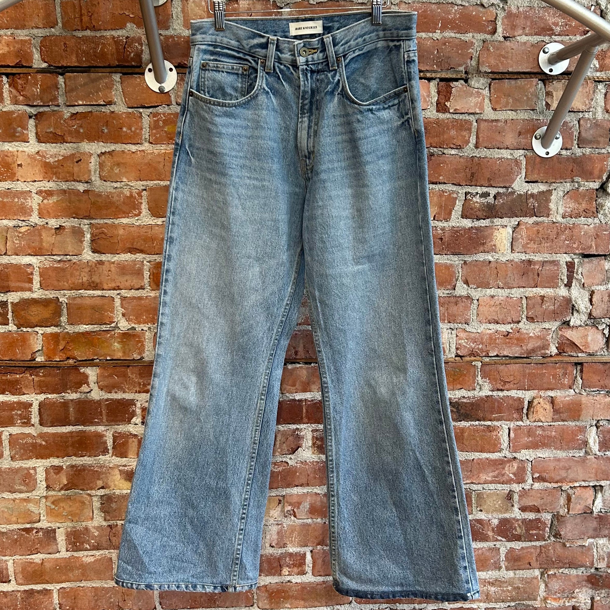 BARE KNUCKLES JAVIER WIDE JEANS ‘LIGHT WASH’