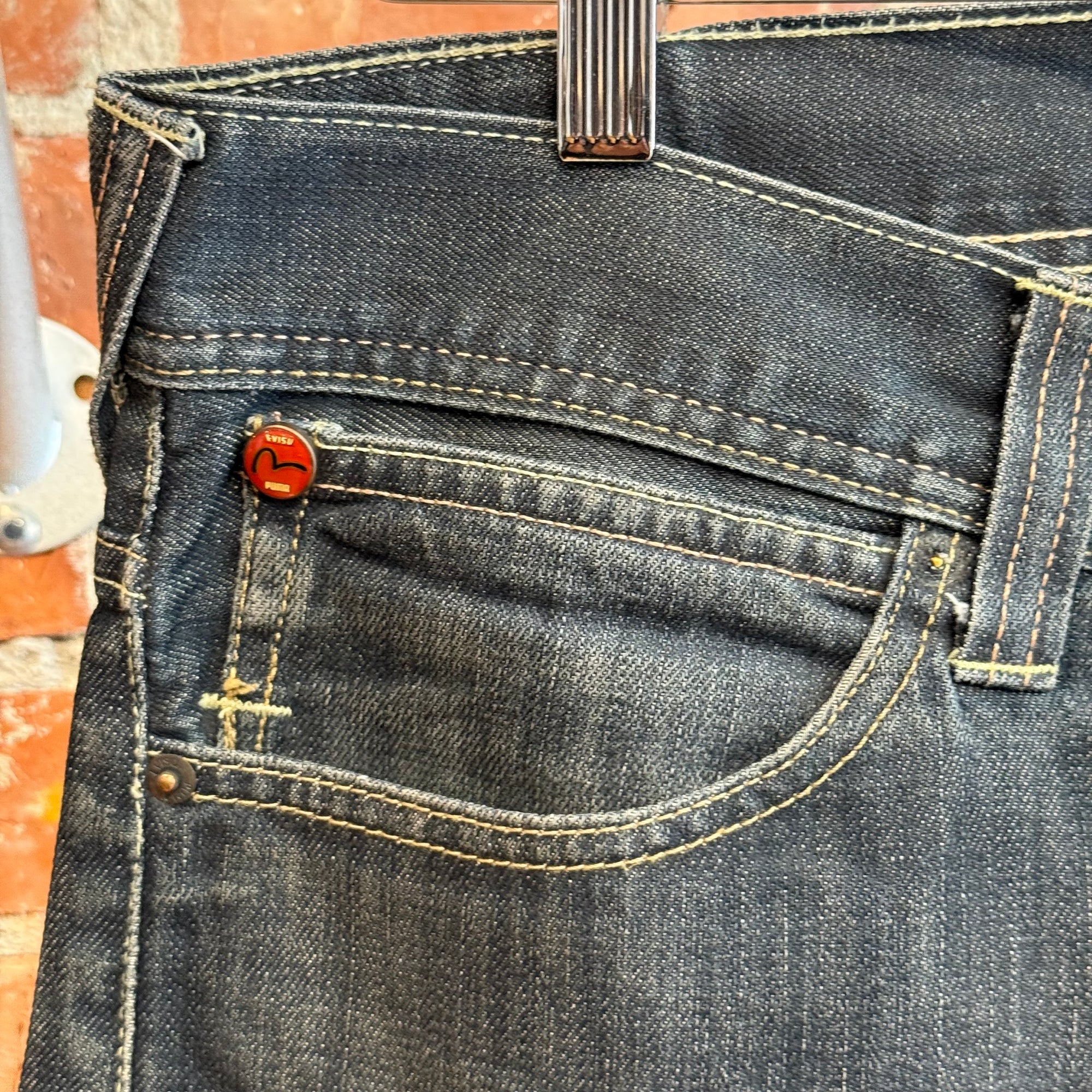 EVISU X PUMA STRAIGHT LEG DENIM 