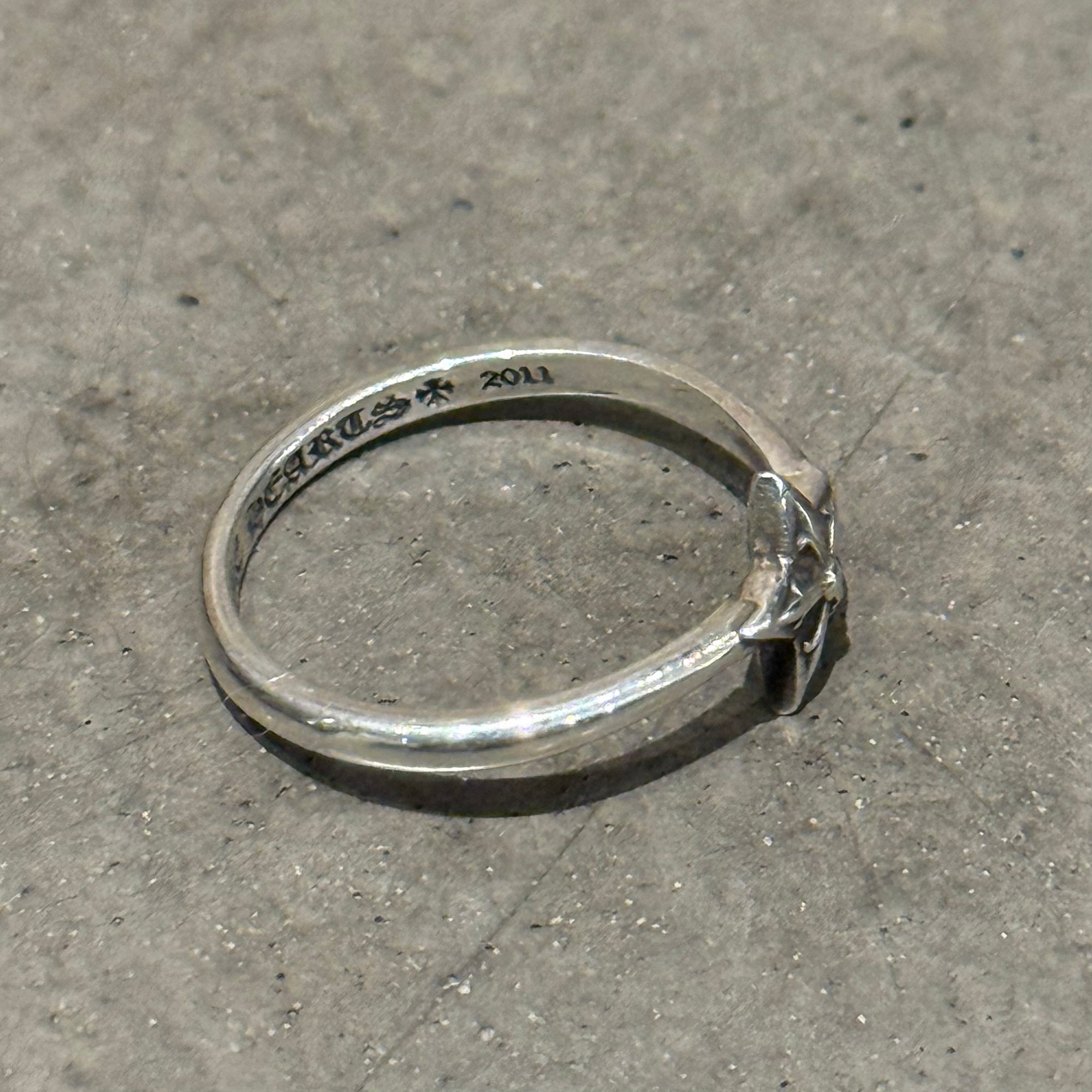 CHROME HEARTS STAR BUBBLEGUM RING ‘SILVER’