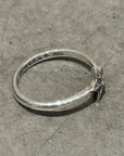 CHROME HEARTS STAR BUBBLEGUM RING ‘SILVER’