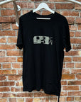 RICK OWENS DRKSHDW LOGO TEE ‘BLACK’