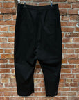 RICK OWENS SS19 BABEL PATCHED KARLOFF PANTS ‘BLACK’