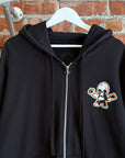 CHROME HEARTS FOTI HARRIS TEETER ZIP HOODIE ‘BLACK’