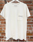 CHROME HEARTS VINTAGE FLORAL STAR POCKET TEE ‘WHITE’