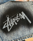 STUSSY X DRIES VAN NOTEN STENCIL DENIM ‘BLUE’