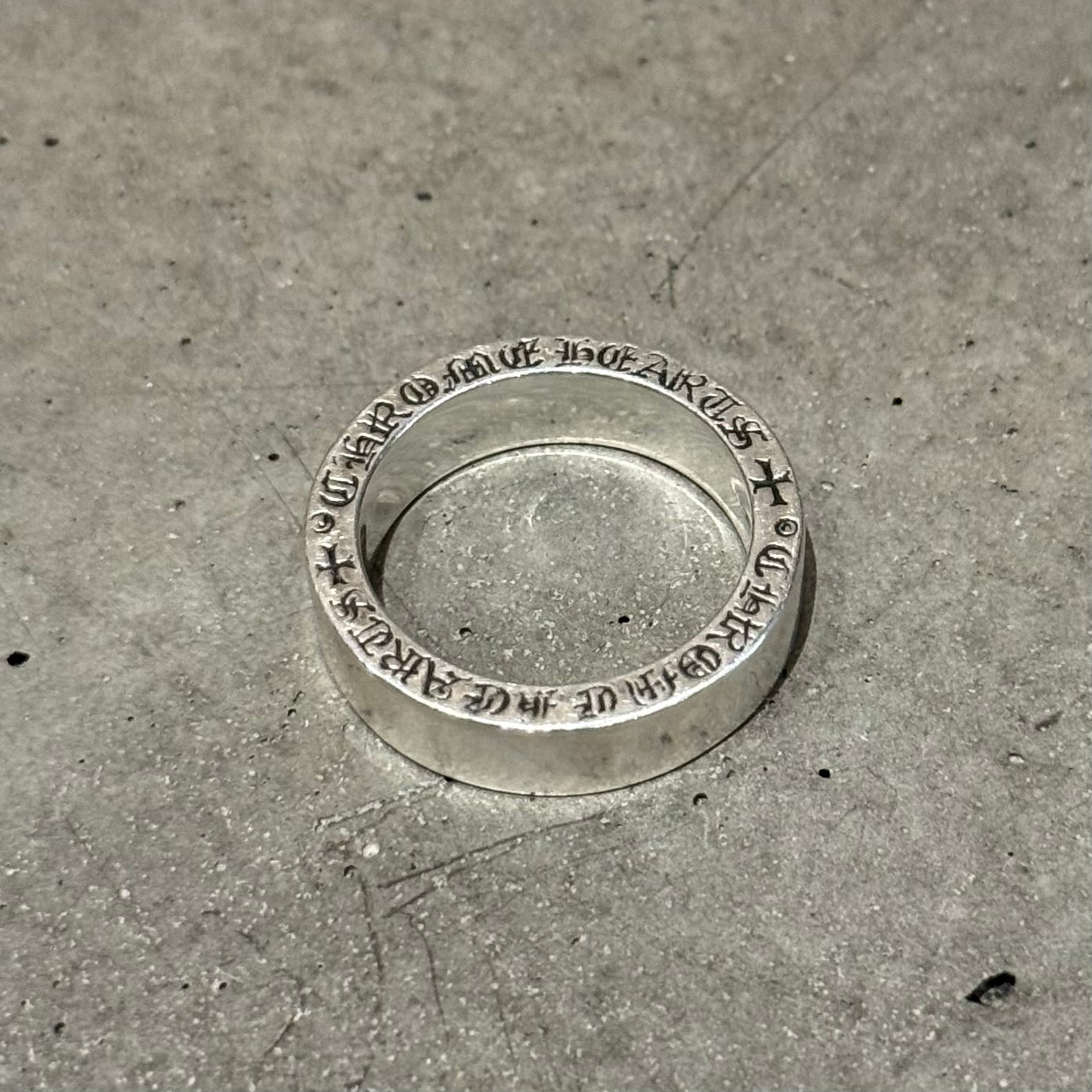 CHROME HEARTS 6MM PLAIN SPACER ‘SILVER’