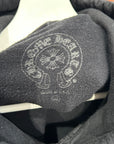 CHROME HEARTS VERTICAL SCRIPT PULLOVER HOODIE ‘BLACK’