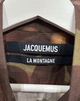 JACQUEMUS FLOWER VACATION FLEUR SHIRT ‘MAROON’