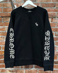 CHROME HEARTS SLO RIDE CREWNECK ‘BLACK’