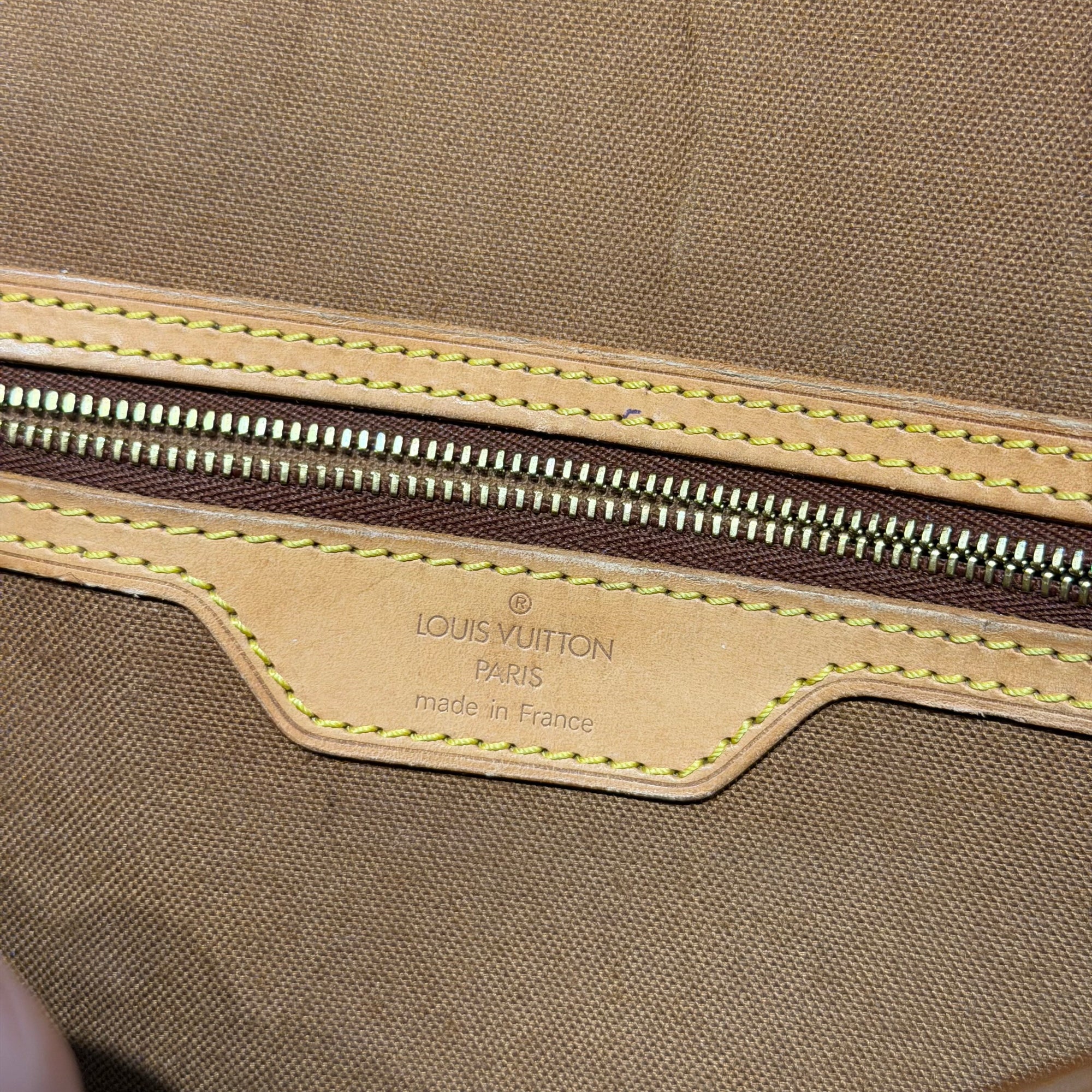 LOUIS VUITTON VINTAGE MONOGRAM SIDE BAG ‘BROWN’