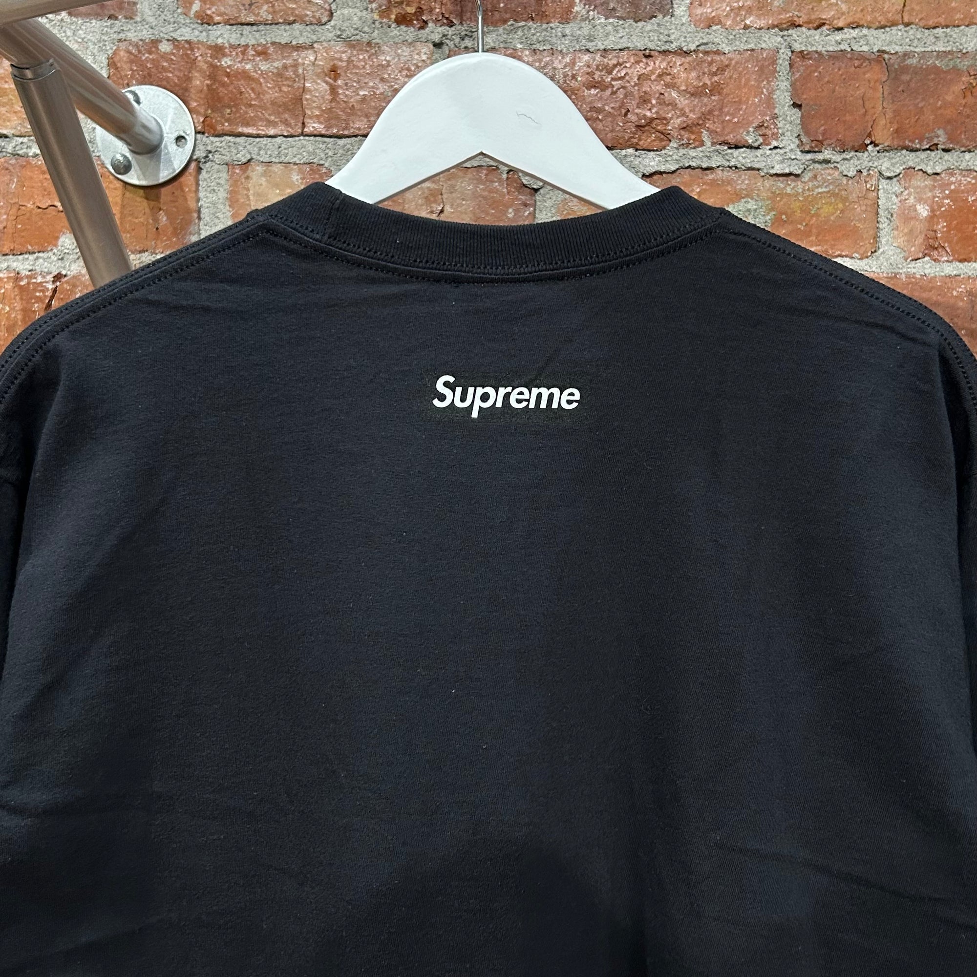 SUPREME SS26 SALEM TEE ‘BLACK’