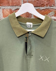 BAPE x KAWS COLLABORATION POLO ‘SAGE’
